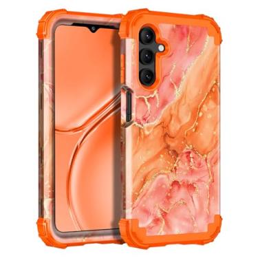 Imagem de Casetego Capa para Galaxy A16 5G, proteção resistente à prova de choque de três camadas de policarbonato rígido totalmente resistente + TPU macio para meninas para Samsung Galaxy A16 5G de 6,7