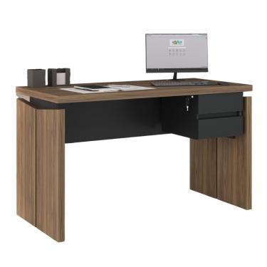 Imagem de Mesa E Balcão 4 Portas Nobres Nogal Preto