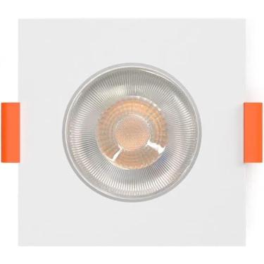 Imagem de Mini Spot Led 3w 6500k Embutir Quadrado Bivolt Luminatti