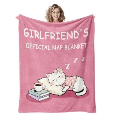 Imagem de Quilazy Presentes de namorada, presente para namorada, Natal/aniversário/dia dos namorados/presentes de aniversário para namoradas, presente fofo romântico I Love You Sorry for Her Women Blanket 152