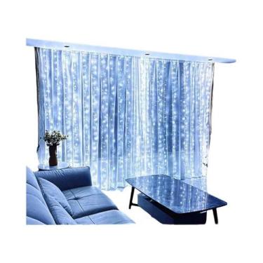 Imagem de Luzes De Cortina LED USB 6x3/3x3/3x2/3x1m Para Quarto, Natal, Casament