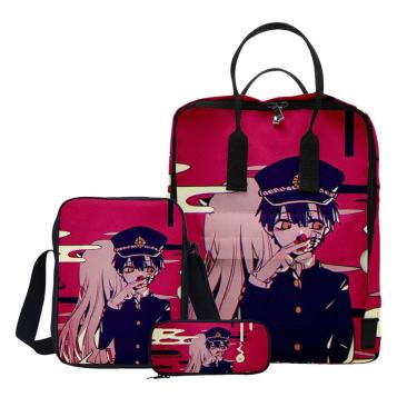 Imagem de Conjunto de mochilas Hanakoskun Yugis Amanes Toilets Bounds, 3 unidades