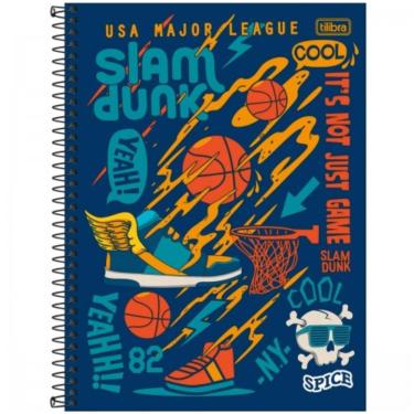 Imagem de Caderno Espiral Universitário Capa Dura 16 Matérias 256 Folhas Spice Tilibra Estampa 2