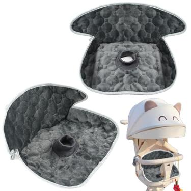 Imagem de 2 peças protetoras de assento de treinamento para vaso sanitário à prova d'água e forros para carrinho de bebê, booster e assento de carro, tapete universal lavável para viagens, antiderrapante e
