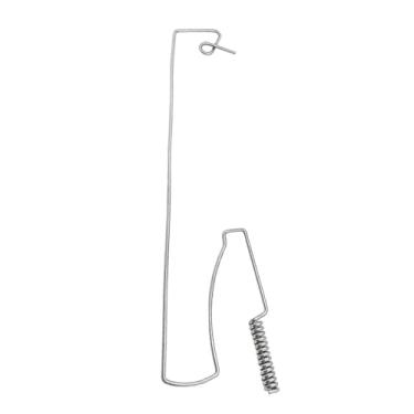 Imagem de Vaveren Suporte para linha de máquina de costura doméstica antiga, fácil instalação, compatível com vários carretéis, suporte de linha em aço inoxidável, peça