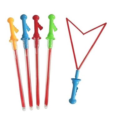 Imagem de Bastão Bolha de Sabão Gigante Lança Bolinhas Infantil