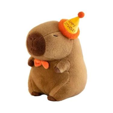 Imagem de Pelúcia De Capivara De 23cm, Boneco De Anime Macio, Brinquedo Fofo Par