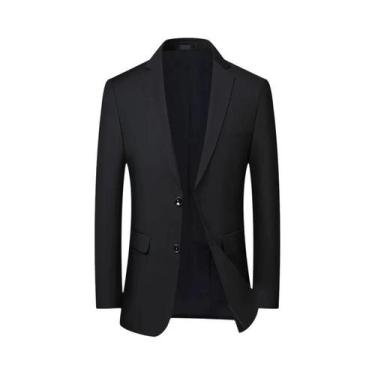 Imagem de Terno Masculino De Cor Sólida De Alta Qualidade Para Negócios, Moda, B