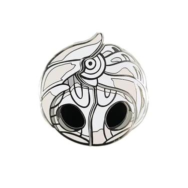 Imagem de Game Hollow Knight King's Soul Badges broche de metal ímã de geladeira para mulheres homens chapéu mochila bolsas joias acessórios presentes, one size, Metal, Sem Pedra Preciosa
