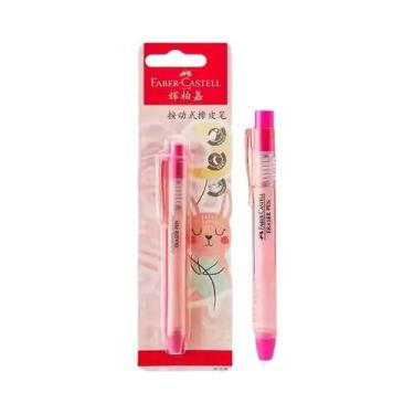 Imagem de Borracha Portátil Em Forma De Lápis Rosa Azul Verde Para Escola Escrit