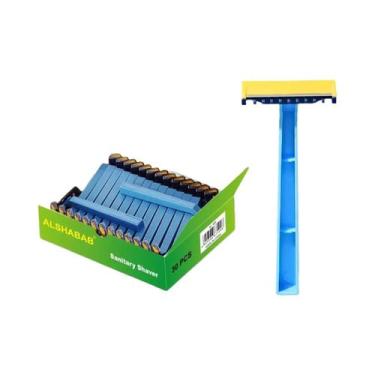 Imagem de Lâmina De Barbear Descartável Feminina 30PCS Caixa Lâmina Super Afiada