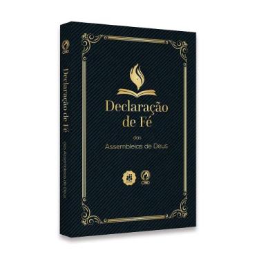 Imagem de Declaração De Fé: Atualizada  Preta  Capa Mole - Português, 2025 - Bro