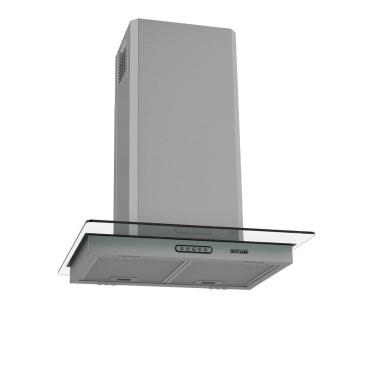 Imagem de Coifa de Ilha Vidro Reto Inox 4 e 5 Bocas 60cm - Fogatti