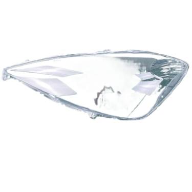 Imagem de Capa para farol de carro, compatível com honda fit jazz hatchback 2008~2010, substituição de lente de vidro frontal, revestimento automático(Left and Right)