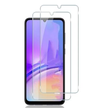 Imagem de Para Samsung Galaxy A05 A05s, 2 PCs Vidro Temperado Protetor de Tela Filme