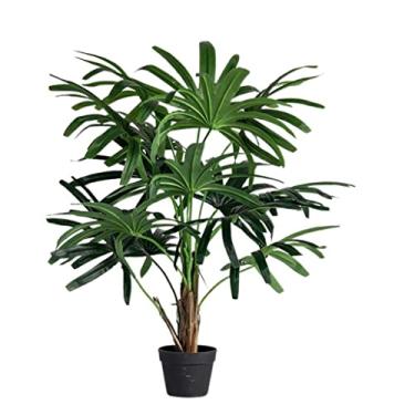 Imagem de Plantas falsas, planta artificial, árvore artificial, sala de estar, decoração de hotel, simulação de árvore artificial, plantas artificiais em vasos, plantas artificiais internas e externas, 120 cm