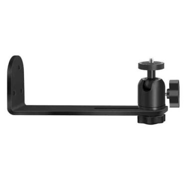 Imagem de KHUTRW3D Suporte para projetor, suporte de parede, suporte de parede, projetor telescópico, cabeça universal, suporte de metal para projetor montado na parede, suporte de cabeceira para projetor