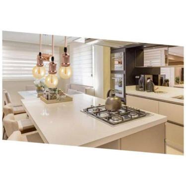 Imagem de Pendente Retro Vintage De Metal Com Lâmpada Globo G95 2300K