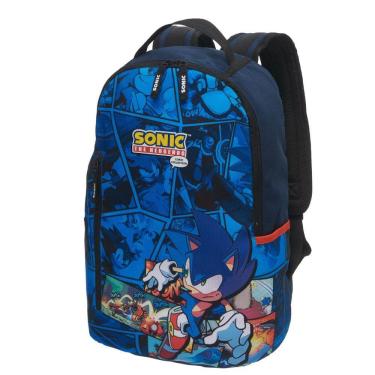 Imagem de Mochila Infantil Sonic Comic Escolar 2024 Oficial Pacific