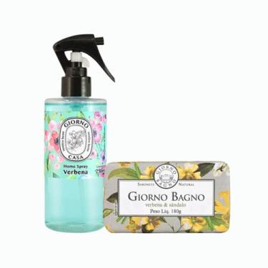 Imagem de Kit Sabonete em Barra e Home Spray Verbena Sândalo Giorno