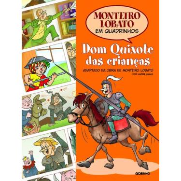 Imagem de Livro - Monteiro Lobato em Quadrinhos - Dom Quixote das crianças