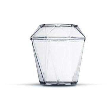 Imagem de Copo Diamantinho 150Ml Com Tampa Com 250 Und Plastilania