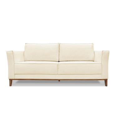 Imagem de Sofá Barão 3 Lugares 2,30 Linho - Lucadi Home