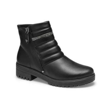 Imagem de Bota Mississipi Mi843 Coturno Cano Curto Feminino-Feminino