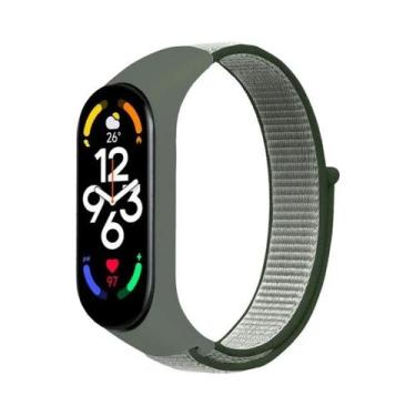 Imagem de Pulseira De Nylon Sport Loop Para Xiaomi Mi Band 7 6 5 4 3 - Substitui