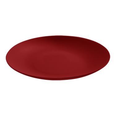 Imagem de Prato Sobremesa Coza Cozy 18 x 18 x 2 cm Vermelho Bold