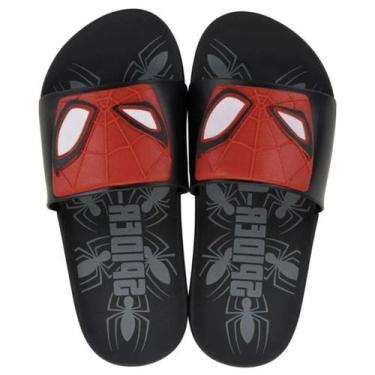 Imagem de Chinelo Grendene Kids Slide Spider Man Preto, 29
