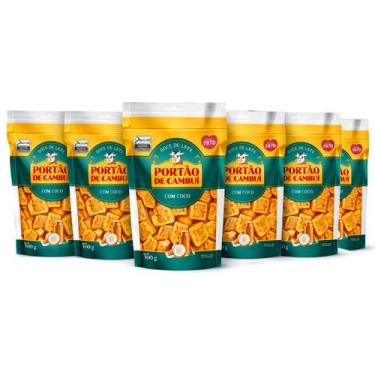 Imagem de Kit 6 Doce de Leite com Coco PORTÃO DO CAMBUÍ Pouch 200g