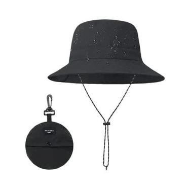 Imagem de Chapéu Panamá Impermeável E Anti-UV Para Mulheres, Proteção Solar Para