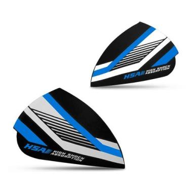 Imagem de Kit 2 Orelhas Laterais Capacete Attack Evo Fosco Pro Tork (par), ÚNICO