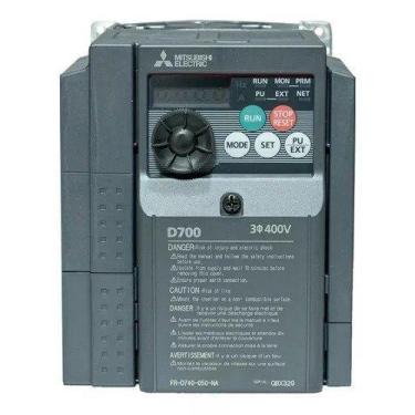 Imagem de Inversor de Frequência 3cv 5A Trifásico 380/480V Fr-D740-050-Na Mitsub