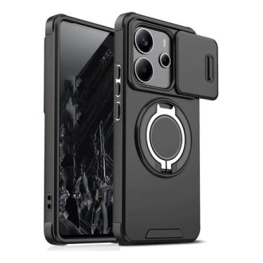 Imagem de Capa Armor Titan Redmi Note 14 5g Suporte Ring Magnetico - Selo Pro, P