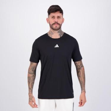 Imagem de Camiseta Adidas Own The Run Base Basic Tee Preta, M