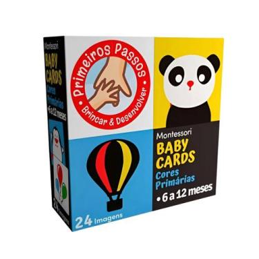 Imagem de Cartoes de Contraste Para Bebes Montessori Baby Cards Ideal de 6 a 12 