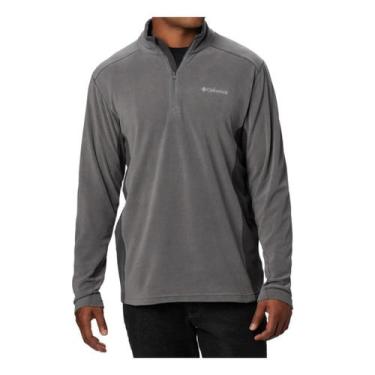 Imagem de Blusa Masculina Columbia Fleece Klamath Range II City Grey, M, Cinza