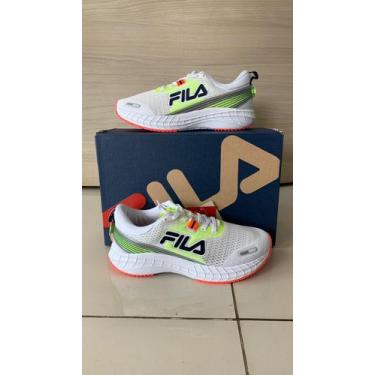 Imagem de Tenis fila fem race master para corrida, BRANCO/LIMAO/CORAL, 34