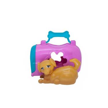 Imagem de Brinquedo Infantil Cachorro  Com Casinha Maleta com alça - Altimar