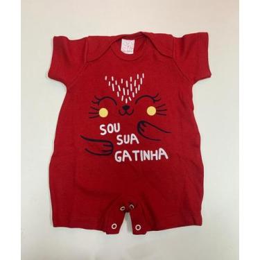 Imagem de Macaquinho Curto Feminino - PETUTINHA, Vermelho, P