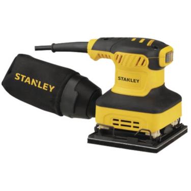 Imagem de Lixadeira Orbital SS24-BR com Motor 240 Watts e Coletor de Pó Preto Stanley 220V