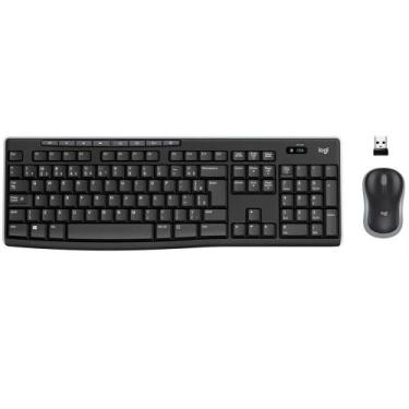 Imagem de Kit Teclado E Mouse Sem Fio Mk270 Logitech