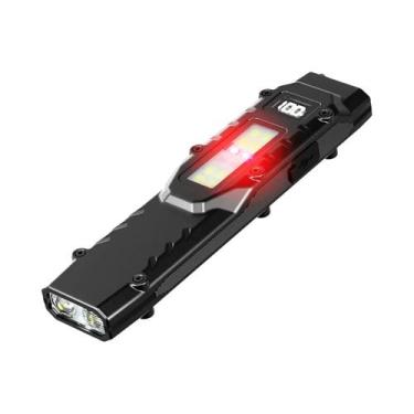 Imagem de Lanterna Tática Recarregável De Alto Lúmen Com Duplo Interruptor, Luz 