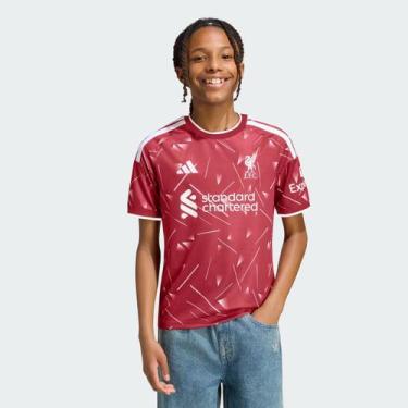 Imagem de Camisa Adidas Liverpool FC Home 2027 Juvenil, 16 ANOS