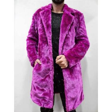 Imagem de Casaco Baby de Pelo Sintético 100% Poliéster - Meijor, Pink flamingo, 