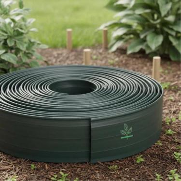 Imagem de Limitador Separador Divisor De Grama 50m Com Borda Gold Plan - Congrat