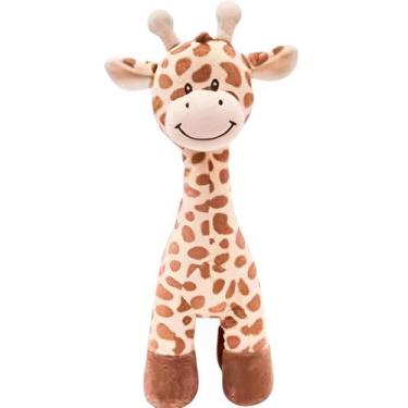 Imagem de Girafinha Bebê De Pelúcia Marrom Animal Fun 11976 - BUBA