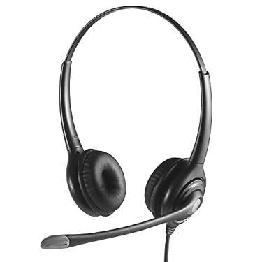 Imagem de Fone de ouvido de comunicação Ruído - cancelando proteção auditiva Limpar chamada Material sólido conveniente ajustável O conector USB